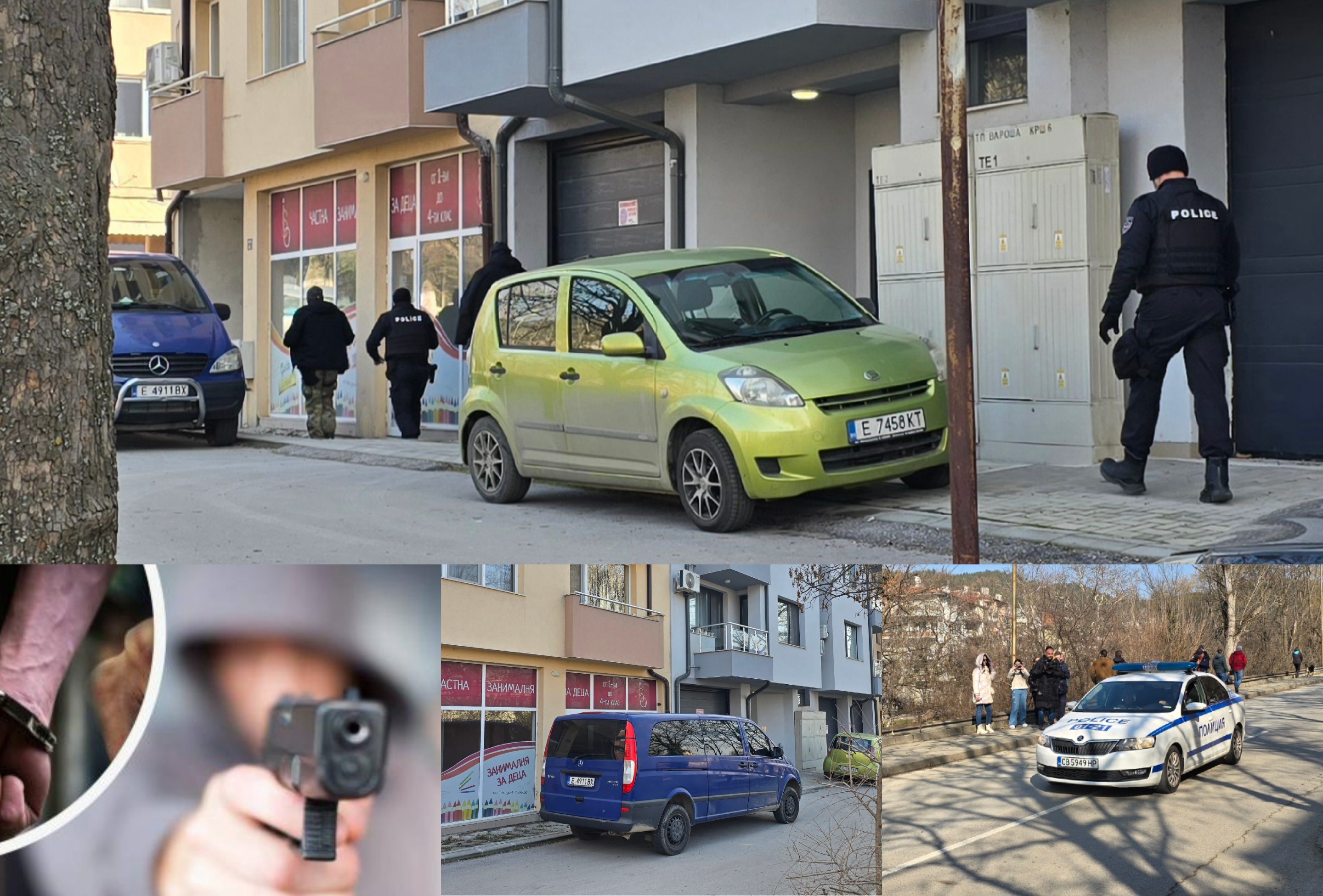 СОБТ изчака мъжът барикадирал се в Благоевград да се напие до несвяст и предаде оръжието