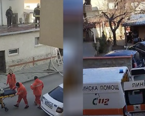 Огнен ужас: Жена пострада при пожар в Благоевград
