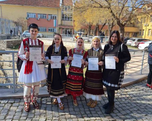Формация Славеи в Сандански с куп отличия от Международния конкурс Орфееви таланти