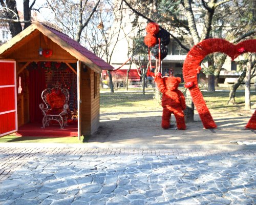 Къщичка на любовта отвори врати в навечерието на 14 февруари в Благоевград