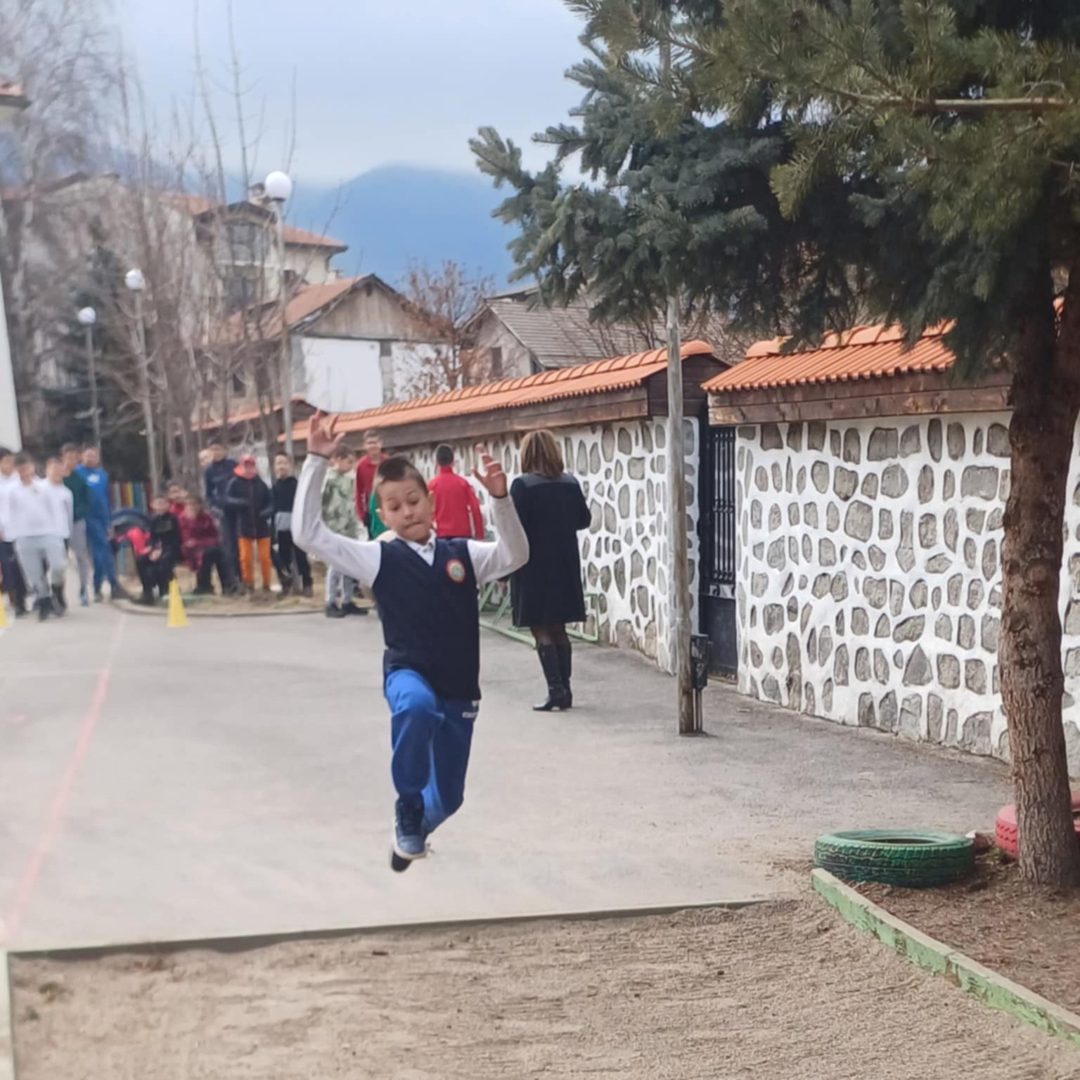 Лъвски скок за учениците в Банско Лъвски скок за учениците в Банско