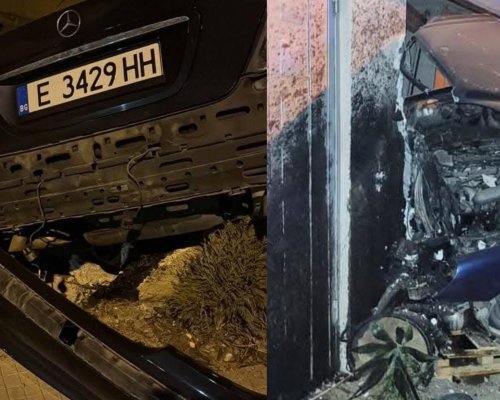 Среднощна катастрофа в Благоевград