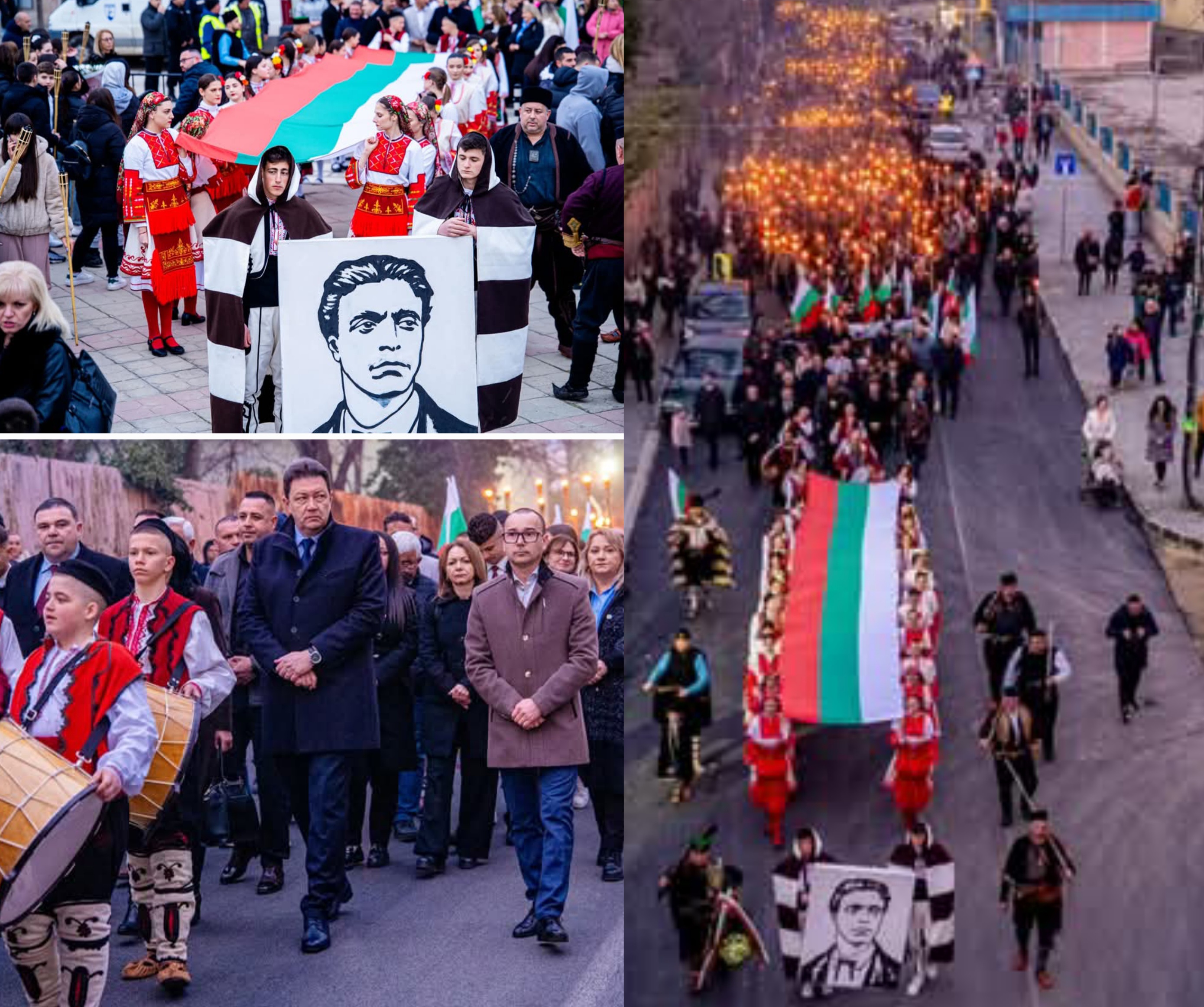 ПАМЕТ! Стотици запалени факли-Петрич се поклони пред делото на Апостола