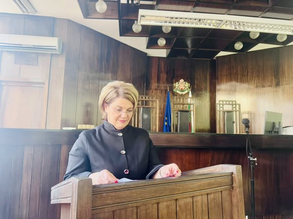 Районният съд в Благоевград отчете дейността си за 2024-та година Районният съд в Благоевград отчете дейността си за 2024-та година