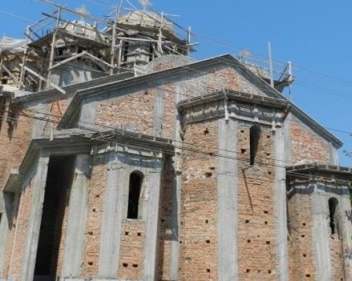Строят нова църква в Гоце Делчев