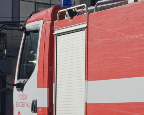 Възрастен мъж е обгазен при пожар в Гоце Делчев