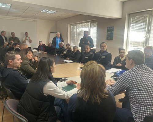 Среща с животновъдите от община Сандански за предотвратяване на пътни инциденти