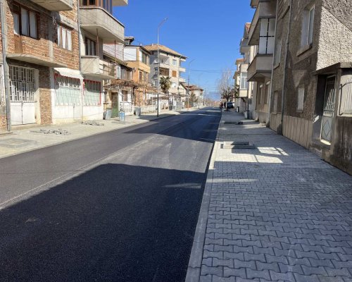 Завърши асфалтирането на улица в Петрич