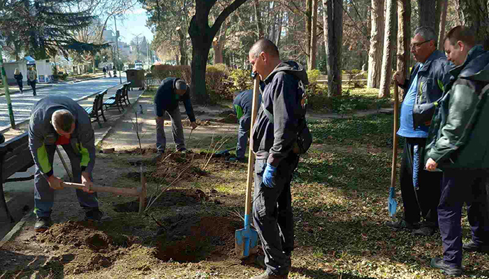 Сандански става все по-зелен Сандански става все по-зелен