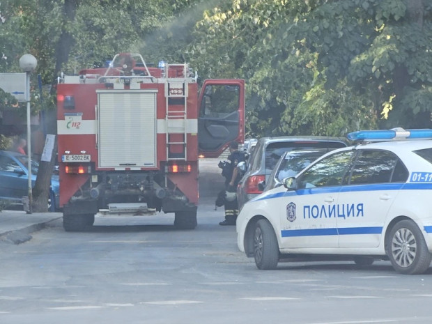 Голям пожар в цех за мебели в село Огняново! Голям пожар в цех за мебели в село Огняново!