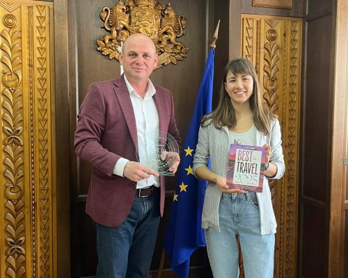 Kметът Стойчо Баненски се срещна с Мария Стоянова-експерт в престижния пътеводител Lonely Planet