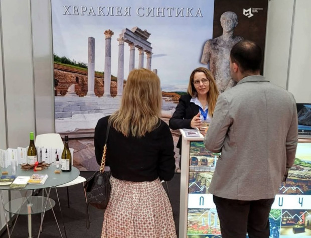 Хераклея Синтика впечатли посетителите на международно туристическо изложение в София Хераклея Синтика впечатли посетителите на международно туристическо изложение в София
