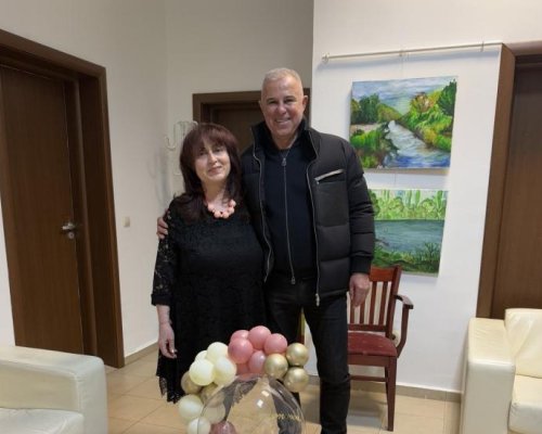 Дългогодишен читалищен деец в Симитли празнува 60-годишен юбилей
