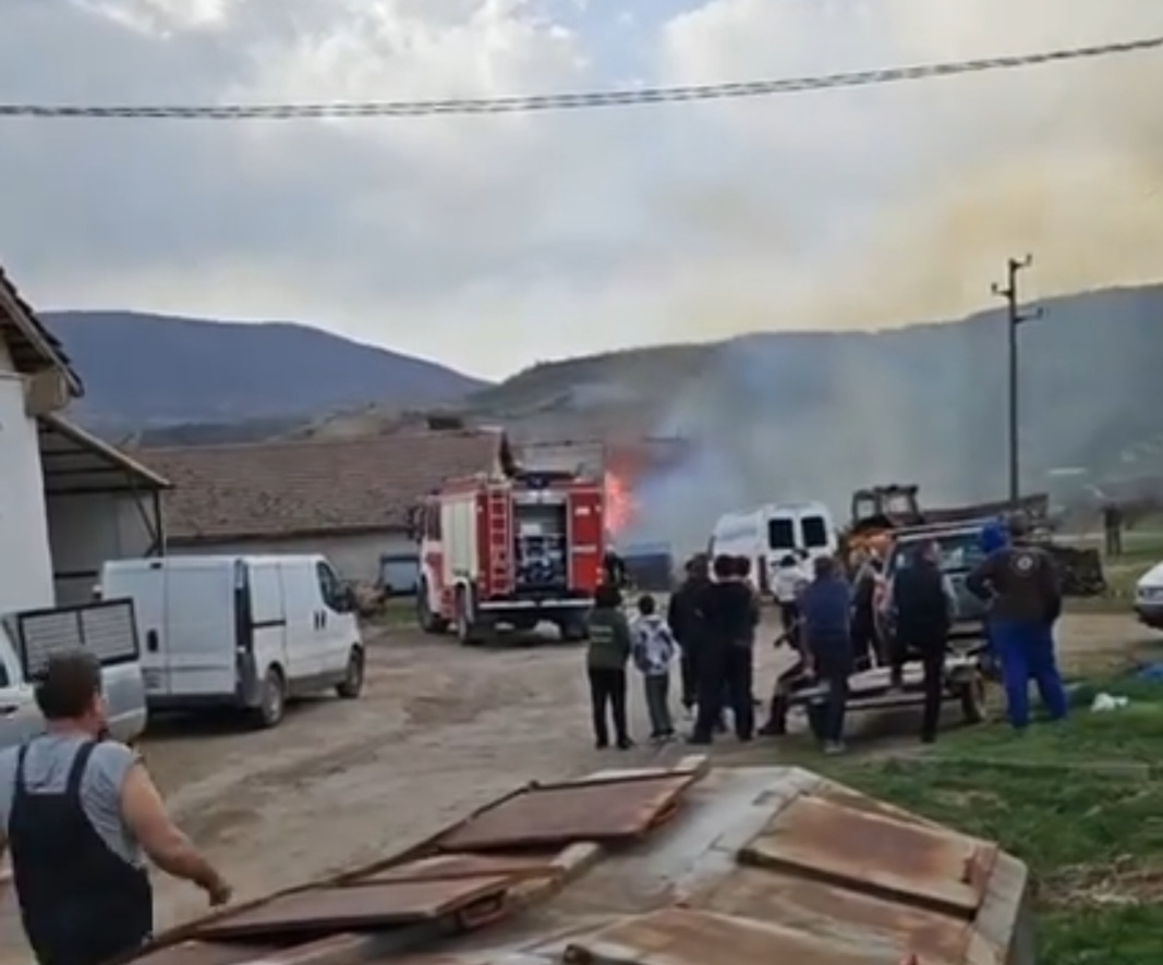 Голям пожар бушува в село Падеш