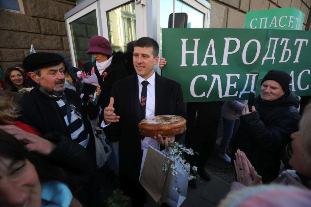 Първи коментар на Ивелин Михайлов след клетвата на Величие в НС Първи коментар на Ивелин Михайлов след клетвата на Величие в НС