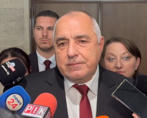 Борисов: Желязков да си търси подкрепа за мнозинство, няма да му помагам
