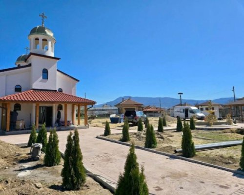 Напредва изграждането на новия храм Свети пророк Илия в село Марино поле