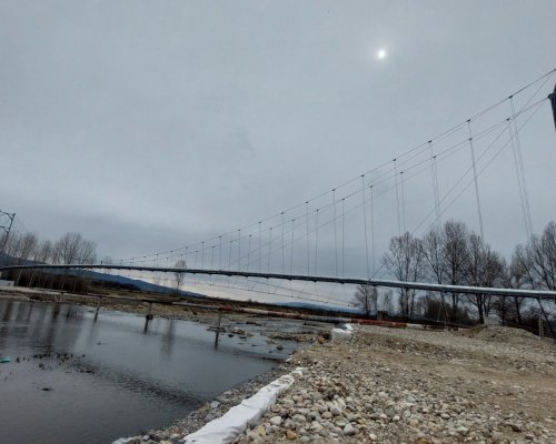 ВиК-Благоевград възстанови скъсания от порой водопровод над река Места, вече е в експлоатация