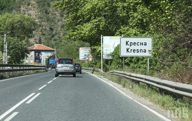 Строежът на обхода на Кресна тръгва през есента, цената скочи на 60 млн. лв./км Строежът на обхода на Кресна тръгва през есента, цената скочи на 60 млн. лв./км