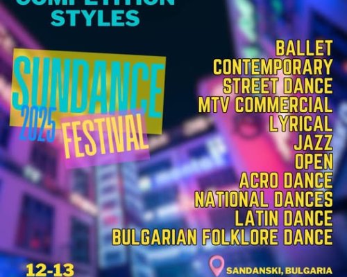 Сандански посреща 1200 танцьори на SunDance Festival
