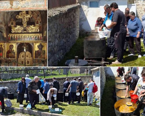 Село Добърско отбеляза Великден с традиционен курбан за здраве