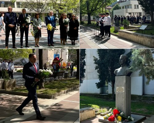 Областният управител Георги Динев се поклони пред паметта на Георги Измирлиев