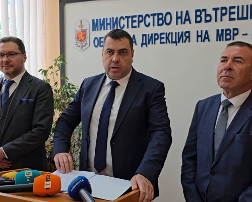 Директорът на ОДМВР-Благоевград Ст. Комисар Даниел Димитров направи отчет за дейноста на дирекцията за 2024 годин