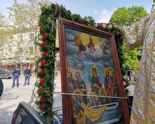 На Светла сряда: Сандански посреща чудотворната икона на Света Богородица  Св. Пояс