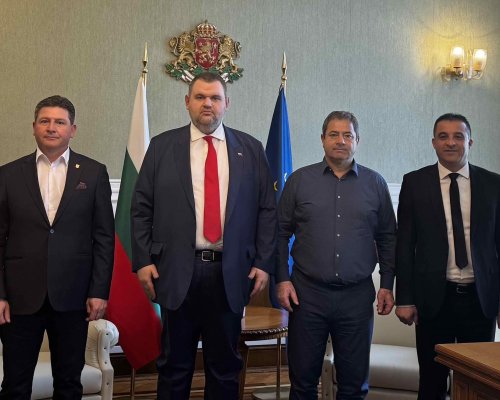 Делян Пеевски, лидер на ДПС и ПГ на ДПС-НОВО НАЧАЛО прие кметовете на Главиница и Ситово