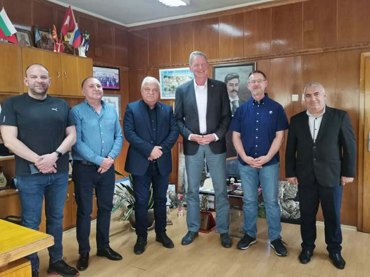 Кметът на община Гоце Делчев проведe среща с Йост Щалшмид