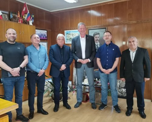 Кметът на община Гоце Делчев проведe среща с Йост Щалшмид