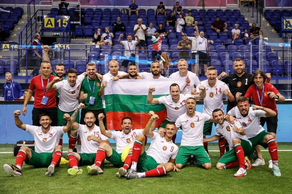 България победи световния шампион по минифутбол Румъния на турнира Nations Games в София