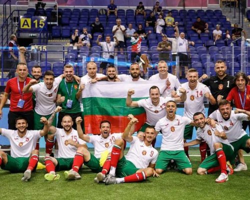 България победи световния шампион по минифутбол Румъния на турнира Nations Games в София