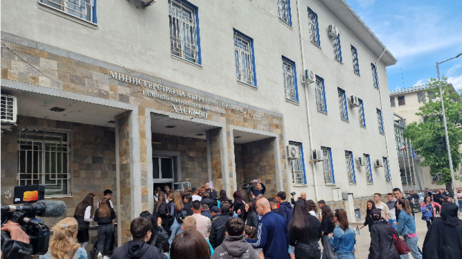 Напрежение и протест в Хасково след убийството на 18-годишната  Магдалена