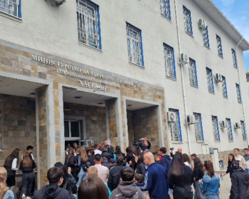 Напрежение и протест в Хасково след убийството на 18-годишната  Магдалена