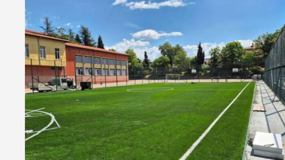 Нова спортна площадка в Петрич Нова спортна площадка в Петрич