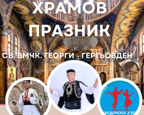 Св. Георги събира стотици на храмов празник в Сандански