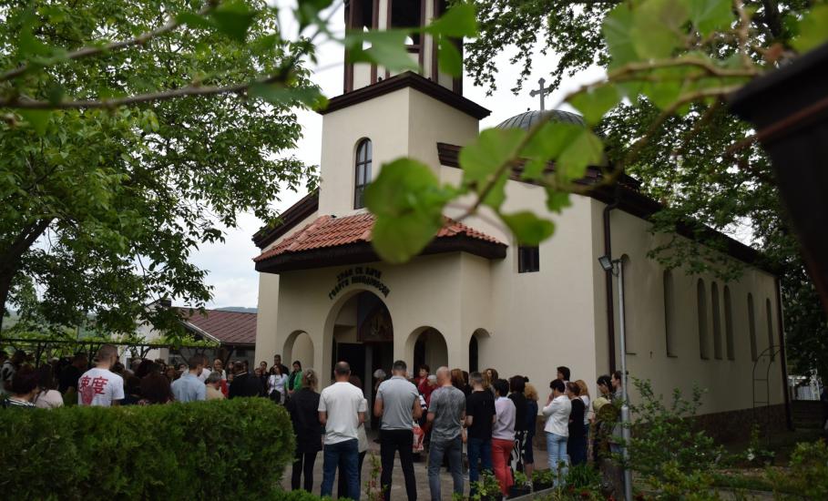 Църквата в Черниче, наречена на свети Георги, се изпълни с миряни на храмовия си празник