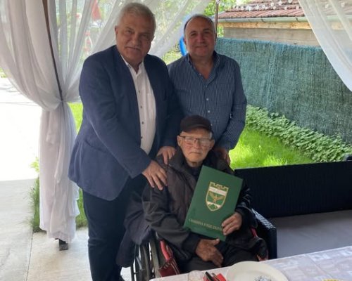 100 години отпразнува Костадин Кирев от Гоце Делчев