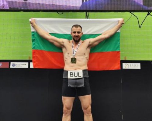 Европейският шампион по сумо е Иван Благоев! Златният състезател от Полена с пореден успех и шампионска титла!