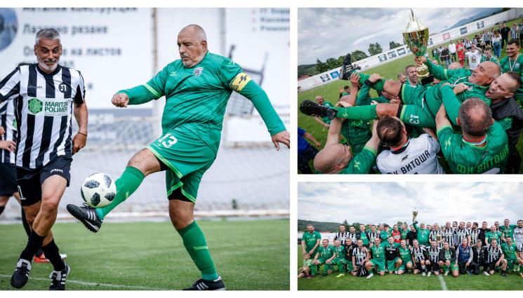 We Are the Champions за Бойко Борисов след 9-ата титла на Витоша Бистрица We Are the Champions за Бойко Борисов след 9-ата титла на Витоша Бистрица