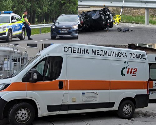 МВР: Един човек е загинал, а 18 са ранени при катастрофи в страната през изминалото денонощие