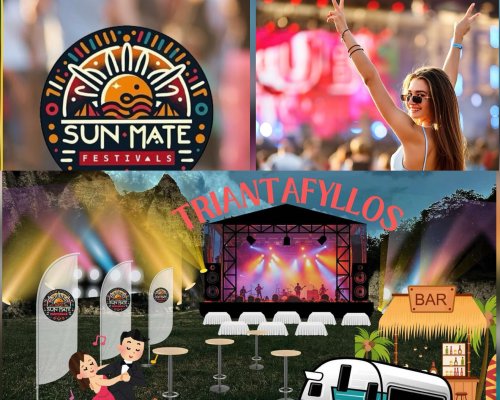 Музика, слънце и танци под Мелнишките пирамиди: Sun Mate Festivals идва на 21 юни с гръцката звезда Триандафилос