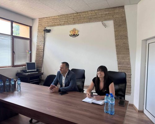 Oбластният управител Георги Динев с изнесена приемна в Община Белица