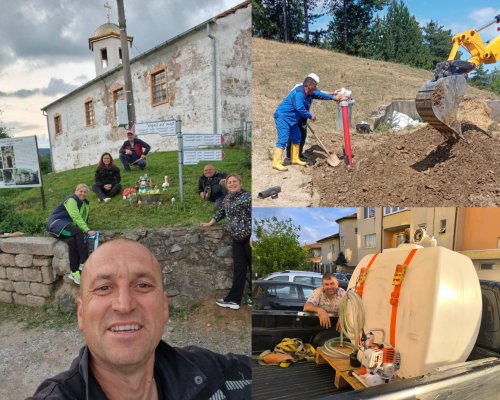 Благоевградското село Габрово с първа мобилна система за пожарогасене в общината