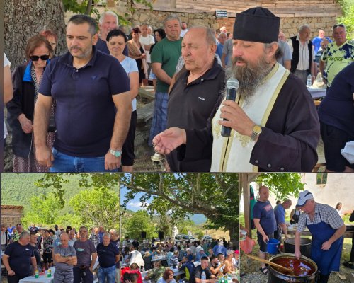 Над 200 миряни се събраха в село Влахи за храмовия празник на Св. Илия (ВИДЕО)
