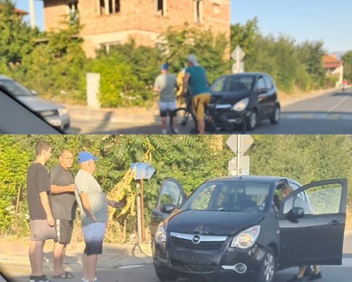 Катастрофа на възлово кръстовище в Хаджидимово тази сутрин