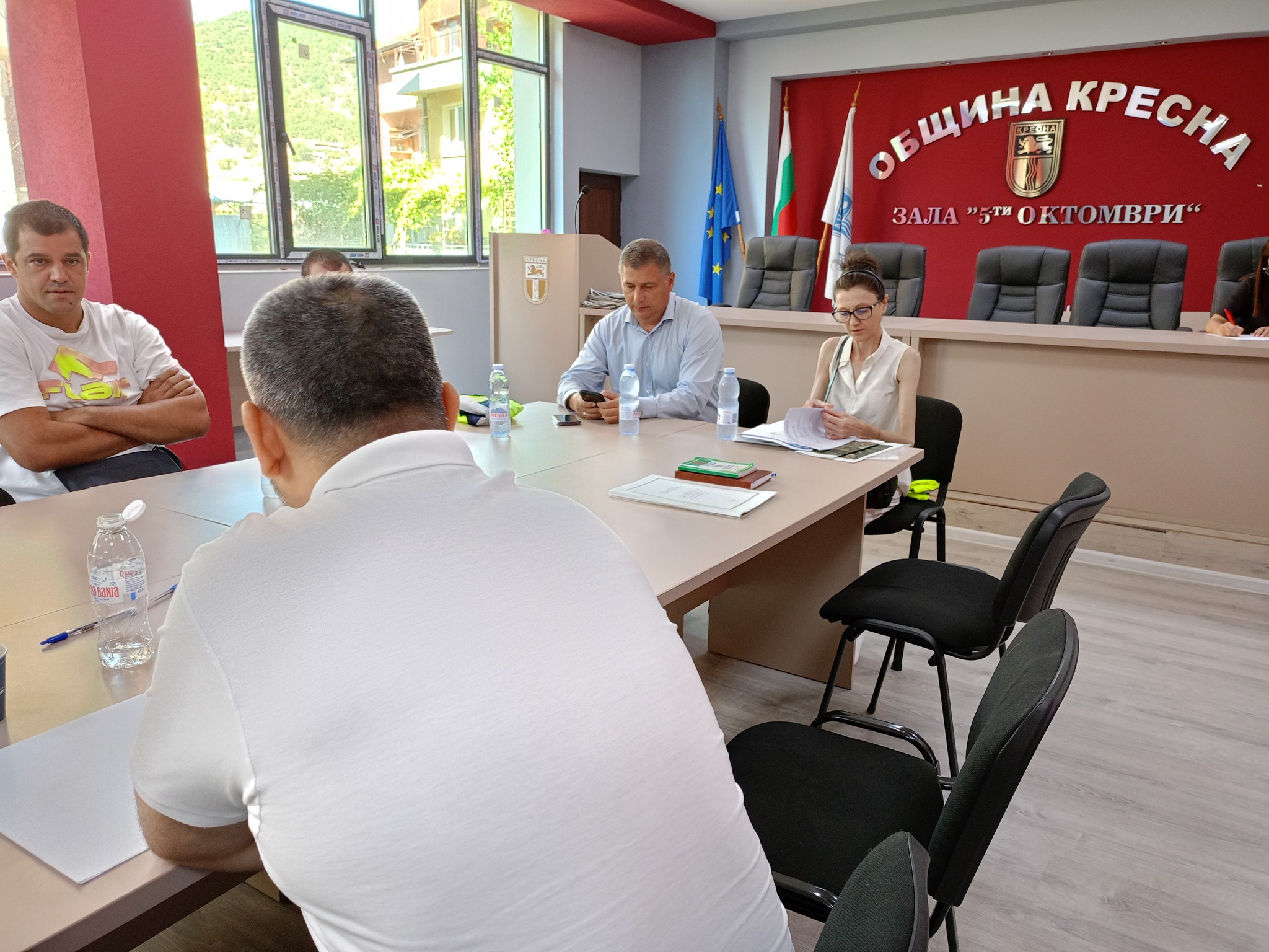 Среща по проблемите на пътната безопасност се състоя в Кресна