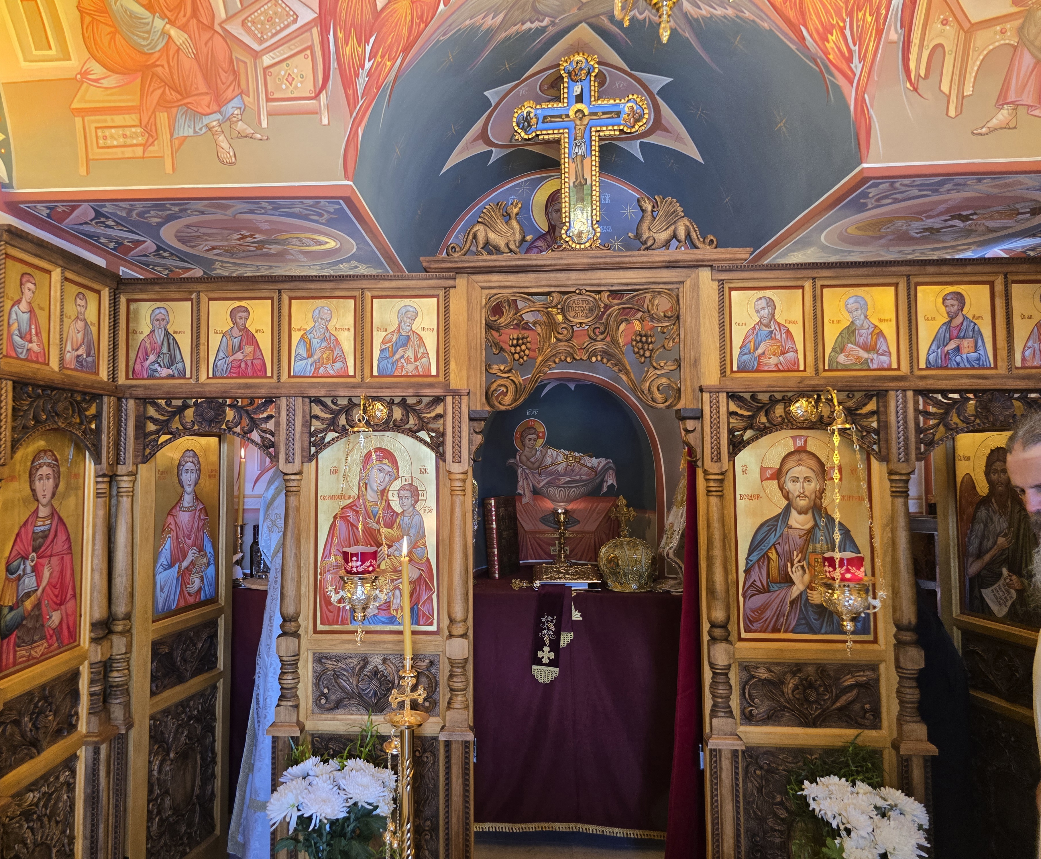 Неврокопският митрополит Серафим освети новия параклис Св. Пантелеймон край Белица, кметът Ревански уважи събитието( ВИДЕО)