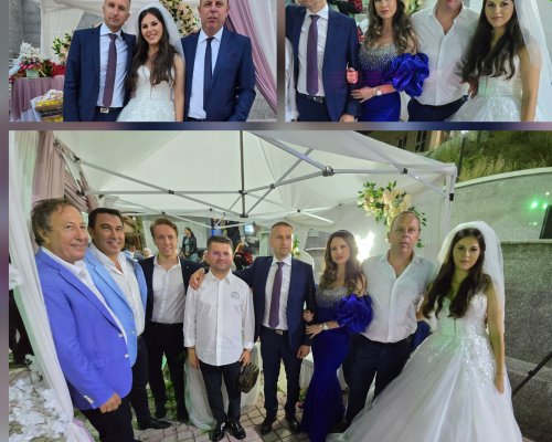 Ради и Саня Ревански кумуваха на тежка сватба в белишкото село Бабяк